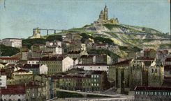CPA Marseille Colline de N D de la Garde 