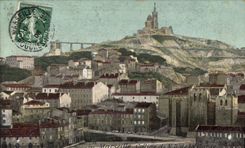 CPA Marseille Colline de N D de la Garde 
