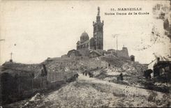 CPA Marseille Notre Dame de la Garde 