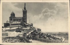 CPA Marseille la Vierge de la Garde 