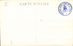 CPA Marseille N D de la Garde la Bonne Mere Veneree dans la Basilique Oeuvre de Chanuel 1837 