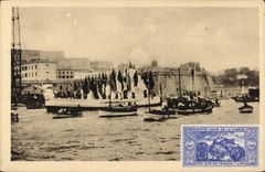 CPA Marseille Fetes du Couronnement 18 21 Juin 1931 la Cortege Naval rentrant au Port 