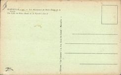 CPA Marseille Les Ascenseurs de Notre Dame de la Garde 