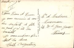 CPA Marseille Cortege Provencal aux Fetes du Couronnement de N D de la Garde 