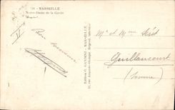 CPA Marseille Notre Dame de la Garde 
