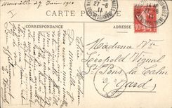 CPA Marseille L'Eglise Saint Vincent de Paul Les Reformes 