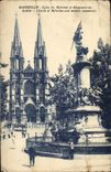 CPA Marseille Eglise des Reformes et Monument des Mobiles 