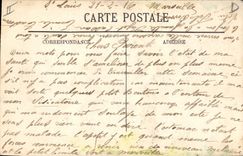 CPA Marseille Fontaine des Danaides L'Eglise des Reformes 