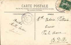 CPA Marseille Eglise des Reformes et Monument des Mobiles 