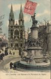 CPA Marseille Les Reformes et le Monument des Mobiles 