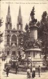 CPA Marseille L'Eglise Saint Vincent de Paul et le Monument des Mobiles 