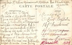 CPA Marseille L'Eglise Saint Vincent de Paul et le Monument des Mobiles 