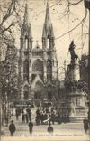 CPA Marseille Eglise des Reformes et Monument des Mobiles 
