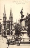 CPA Marseille Monument des Mobiles et l'Eglise des Reformes 