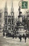 CPA Marseille Eglise des Reformes et Monument des Mobiles 