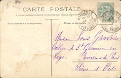 CPA Marseille L'Eglise des Reformes et Monument des Mobiles 