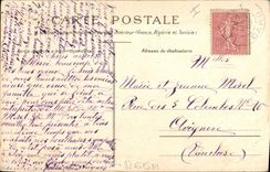 CPA Marseille L'Eglise des Reformes et Monument des Mobiles 