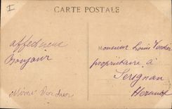 CPA Marseille Eglise des Reformes et Monument des Mobiles 