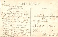 CPA Marseille Eglise des Reformes et Monument des Mobiles 