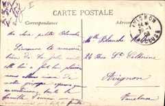 CPA Marseille Eglise des Reformes et Monument des Mobiles 