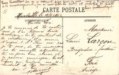 CPA Marseille Fontaine des Danaides L'Eglise des Reformes 