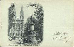 CPA Marseille L'Eglise des Reformes 