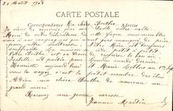 CPA Marseille Eglise des Reformes et le Monument des Mobiles 