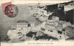 CPA Marseille Route de la Corniche 