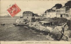 CPA Marseille Chemin de la Corniche 