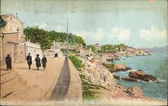 CPA Marseille Promenade de la Corniche 