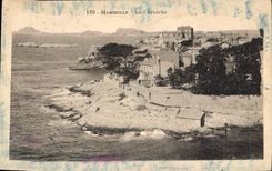 CPA Marseille La Corniche 
