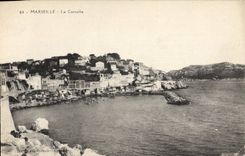 CPA Marseille La Corniche 