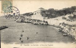 CPA Marseille La Corniche L'Anse du Prophete 
