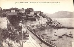 CPA Marseille Promenade de la Corniche Le Prophete 