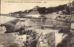 CPA Marseille La Corniche Le Prophete 