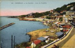 CPA Marseille La Corniche Anse du Prophete 
