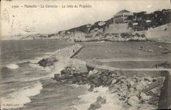 CPA Marseille La Corniche La Jetee du Prophete 