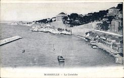 CPA Marseille La Corniche 