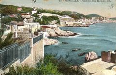 CPA Marseille Panorama de la Corniche 