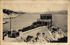 CPA Marseille La Corniche 