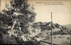 CPA Marseille La Corniche L'Anse du Prophete 
