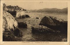 CPA Marseille Promenade de la Corniche 