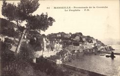 CPA Marseille Promenade de la Corniche Le Prophete 