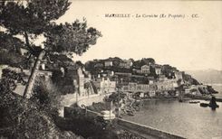 CPA Marseille La Corniche Le Prophete 
