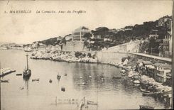 CPA Marseille La Corniche Anse du Prophete 