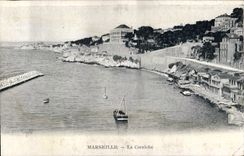 CPA Marseille La Corniche 
