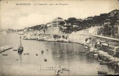 CPA Marseille La Corniche Anse du Prophete 