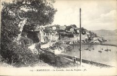 CPA Marseille La Corniche Anse du Prophete 