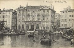 CPA Marseille l'Hotel de Ville 