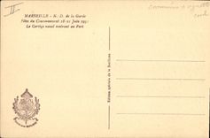 CPA Marseille N D de la Garde Fetes du Couronement 